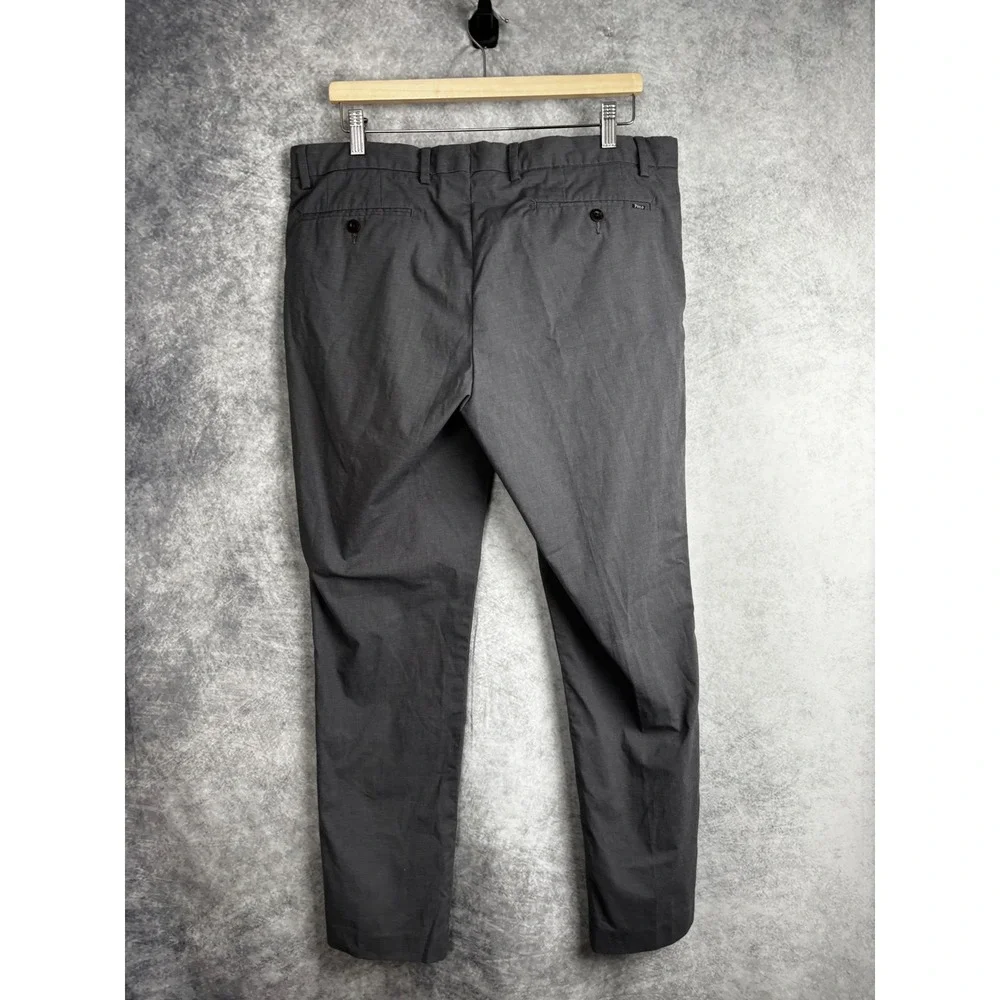 Polo Ralph Lauren Men's Gray Slim Fit Flat Front Dress Pants Size 36x30